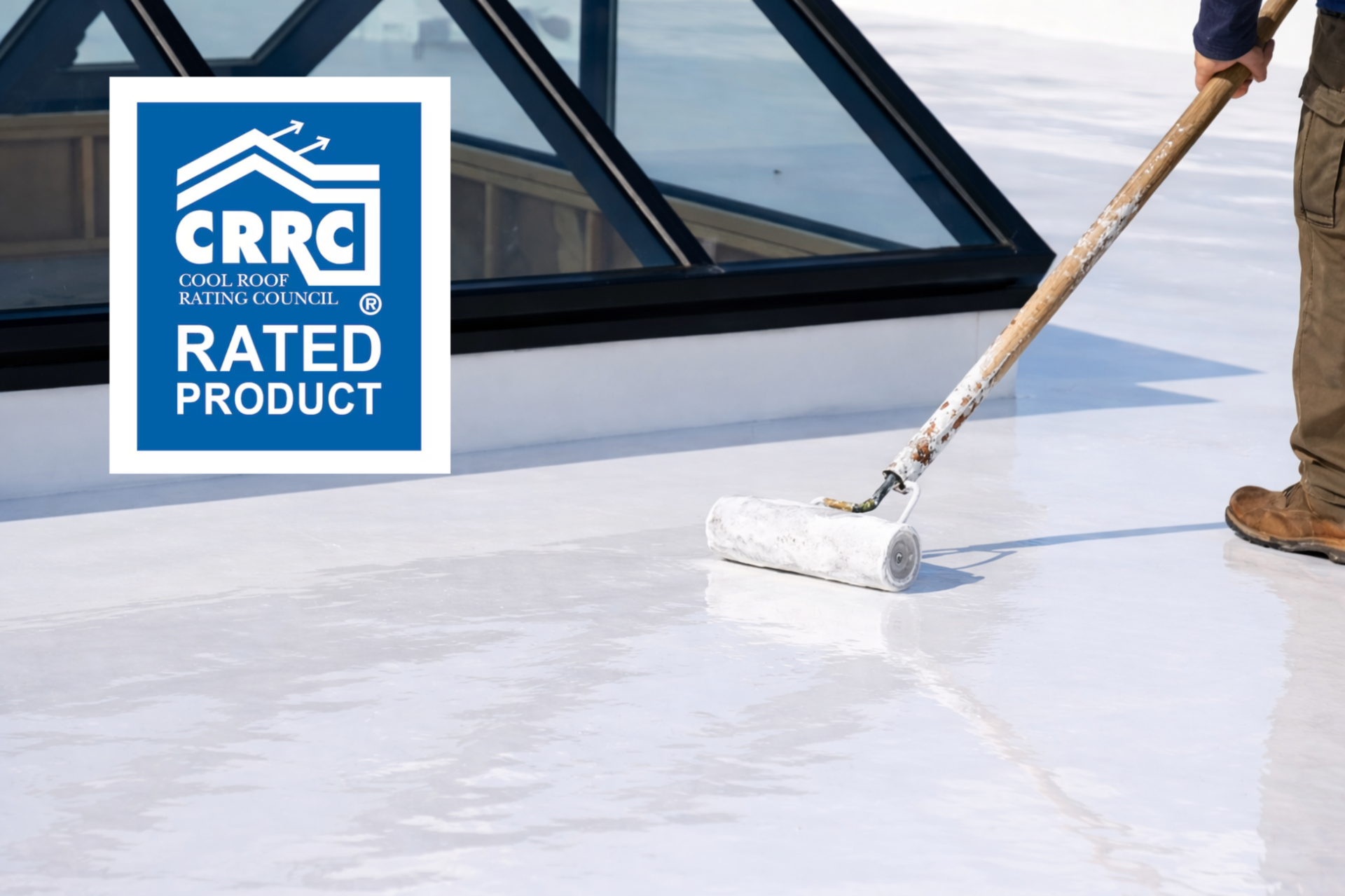 ElaProof Cool Roof er løsningen til tagflader, hvor en lys og reflekterende overflade er en del af projektets krav.